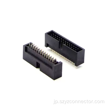 2.54mmピッチボックスヘッダーストレートH13.6